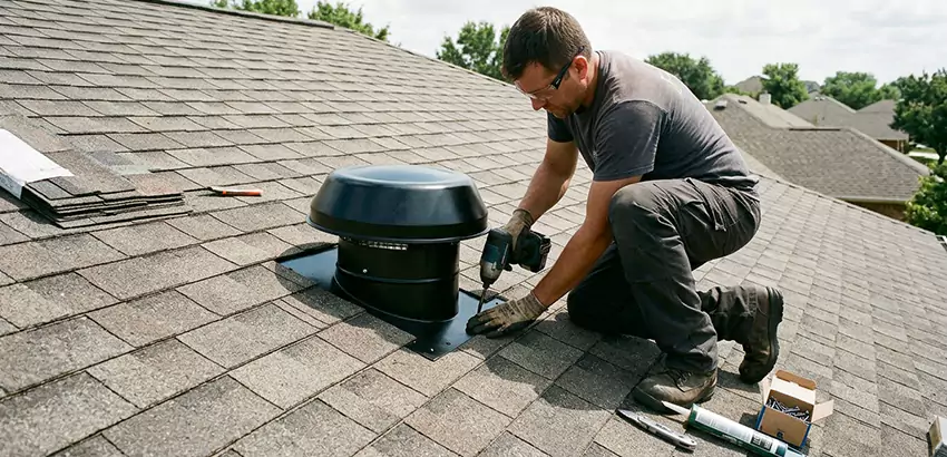 Roof Vent Fan Installation in Spokane