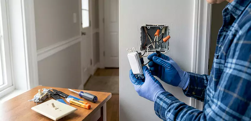 Motion Sensor Light Switch Replacement in Spokane