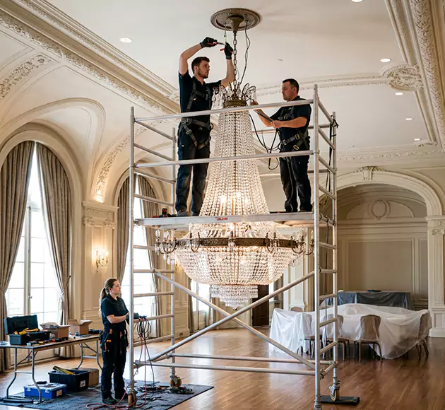 Professional Chandelier Installation: Your Local Fixture Team in Spokane, WA